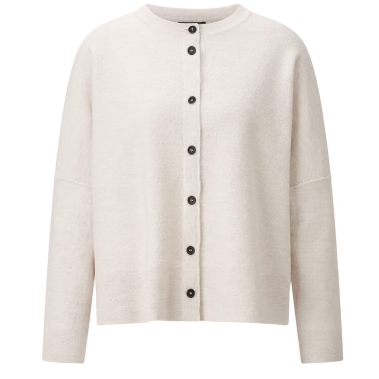 Women's Wool Jacket, Natural white