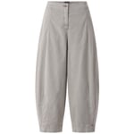 Pantaloni da donna in tessuto Grigio chiaro