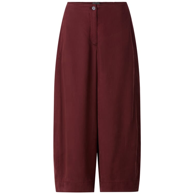 Damen-Stoffhose, Weinrot