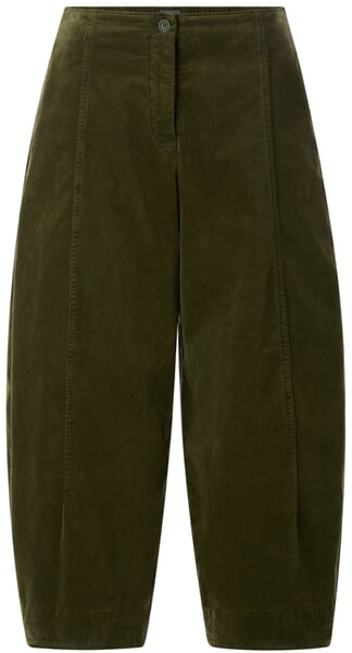 Pantalon pour femme en velours Olive