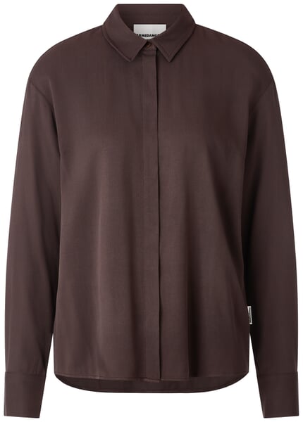 Damesblouse van viscose Bruin