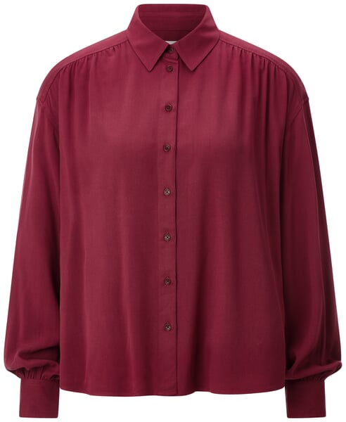 Women's Viscose Blouse Wine red