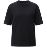 T-shirt à manches courtes pour femme Noir
