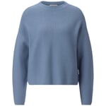 Jersey de punto para mujer Azul grisáceo
