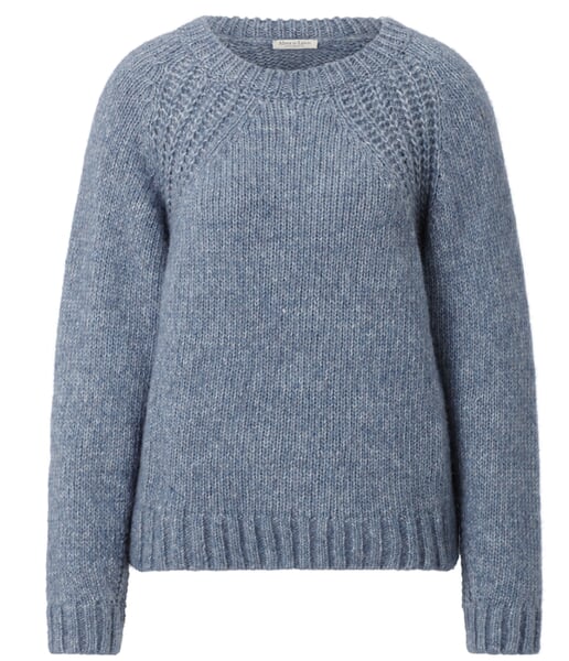 Damen-Strickpullover Hellblau