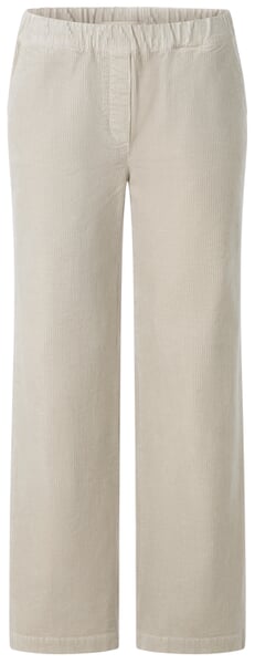 Women's Straight-Leg Corduroy Pants Natural white
