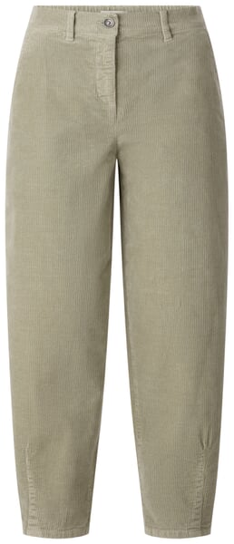 Pantalon en velours côtelé pour femme Barrel Vert clair