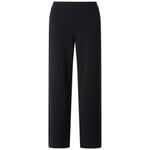 Pantaloni da donna in lana Nero