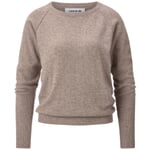 Jersey de cachemira para mujer Marrón claro