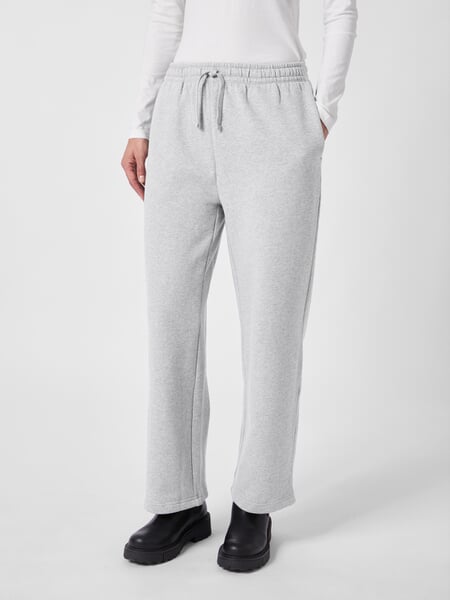 Pantalones de chándal para mujer jaspeados Gris claro, Tragebild
