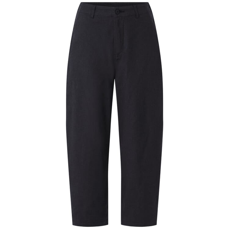 Pantaloni chino da donna in flanella, Antracite