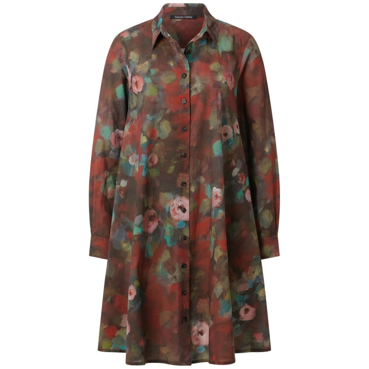 Vestido de mujer con botones, Multicolor
