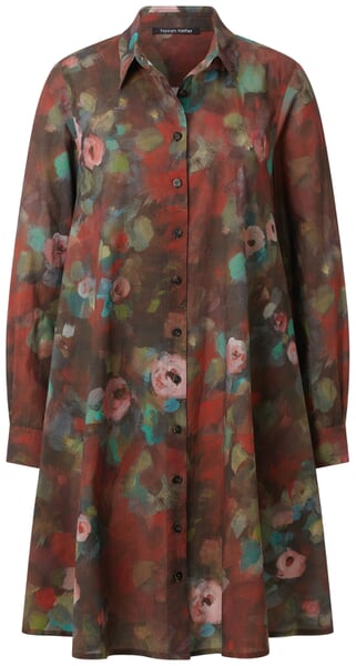 Women's Button-Down Dress Multicolor