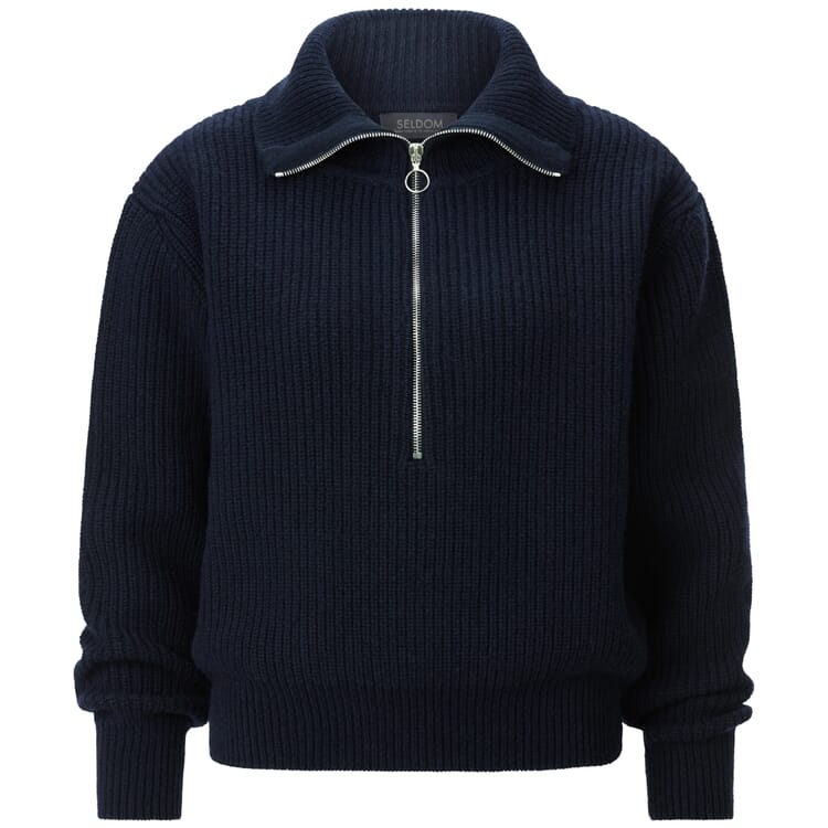 Pull-over à col roulé oversize pour femme