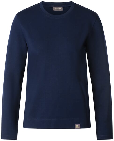 Women’s Long-Sleeve Interlock T-Shirt Navy