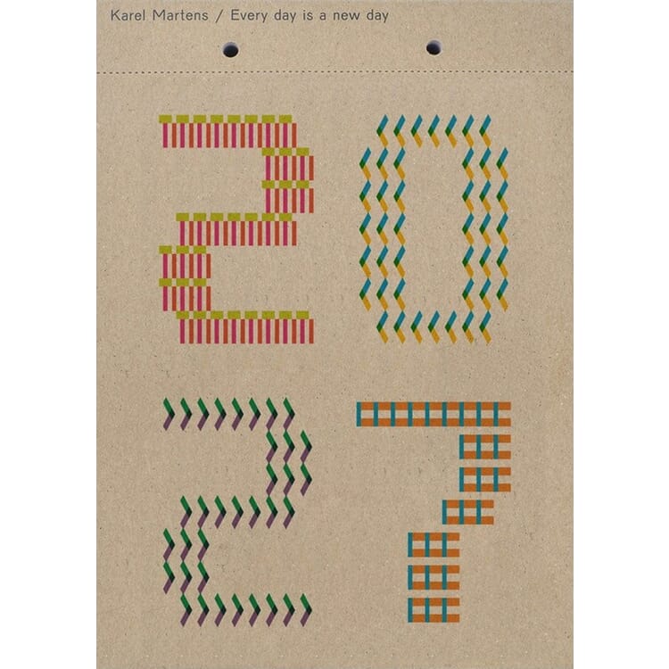 Abreißkalender Every Day Is a New Day - Karel Martens