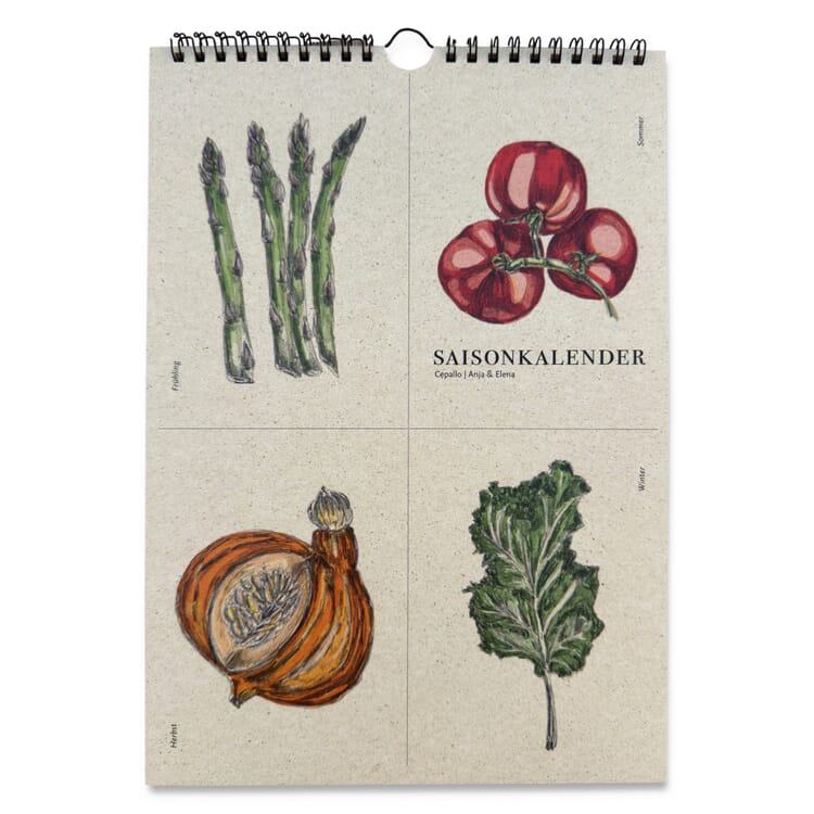 Seasonal Calendar with Recipes