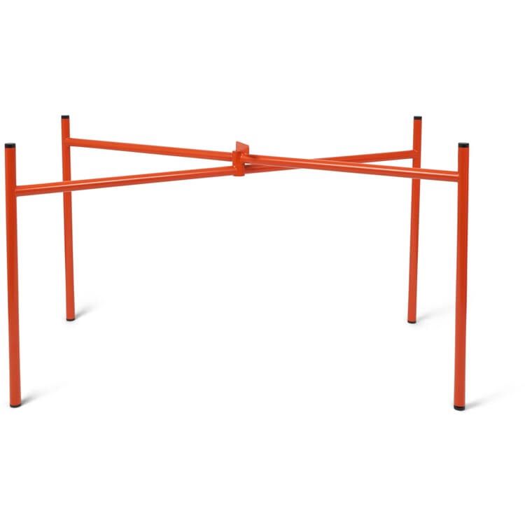 Tischgestell Levi, RAL 2001 Rotorange