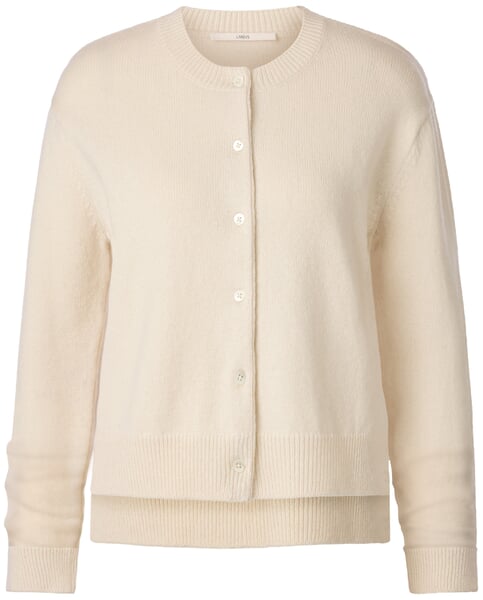 Damen-Strickjacke Naturweiß