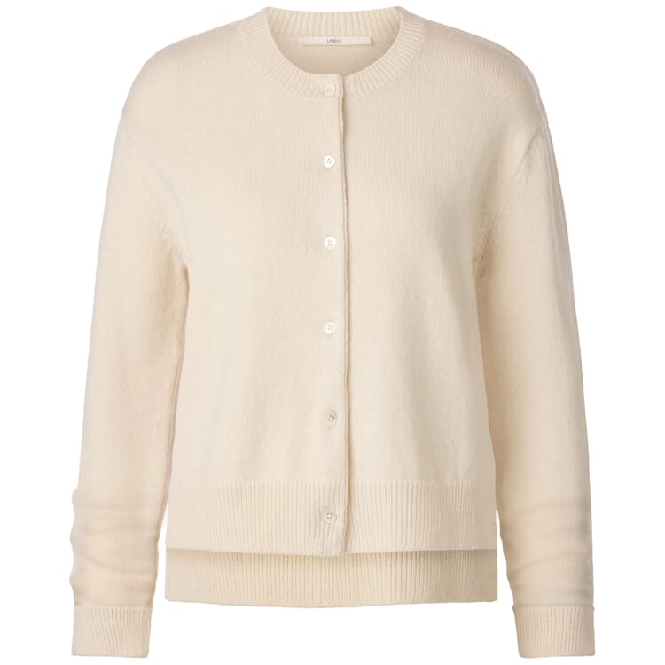Women’s Cardigan, Natural White