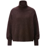 Pull femme oversize Marron Donegal