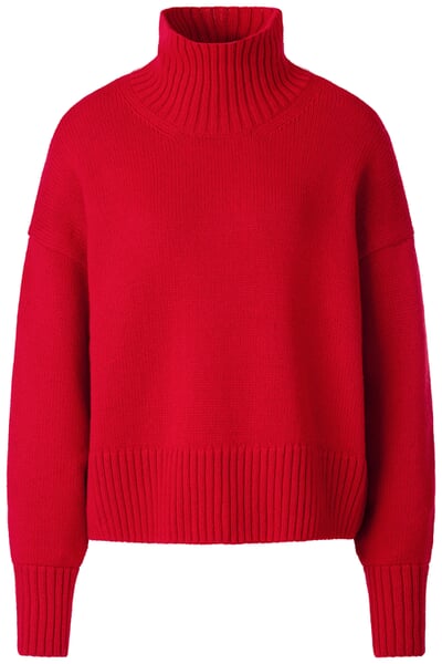 Damenpullover Oversized Rot