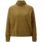 Jersey de mujer de chenilla de algodón Ocre