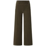 Pantaloni da donna in velluto a coste Marlene Taupe