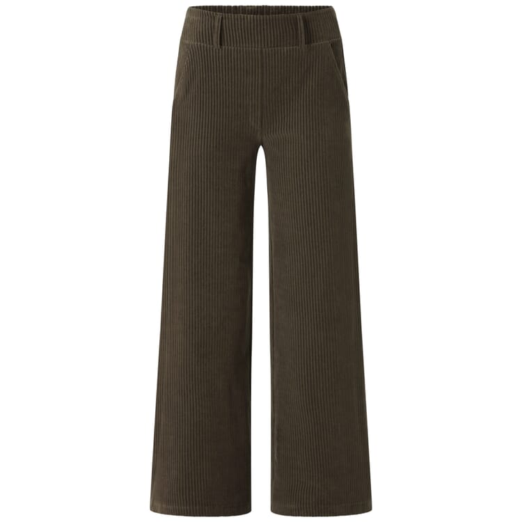 Pantalon en velours côtelé pour femme « Marlene », Taupe