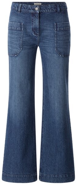 damejeans Denim blå