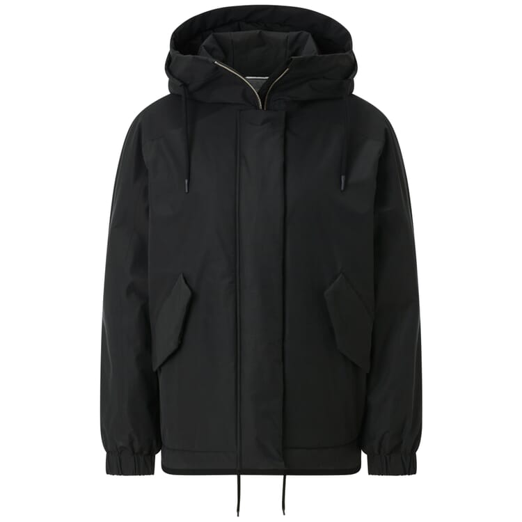 Chaqueta acolchada de mujer, Negro