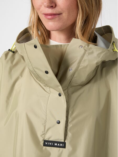 Unisex-Regencape Hellgrün, Detailsicht