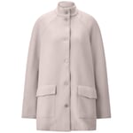 Dameswollen jas Cream