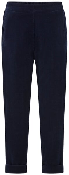 Damen-Cordhose Dunkelblau