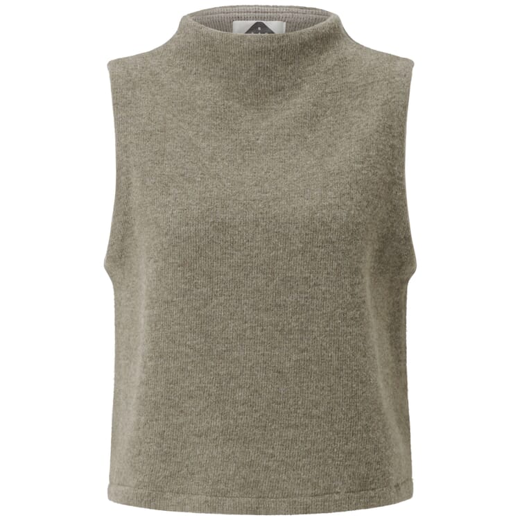 Canotta da donna in maglia, Verde chiaro