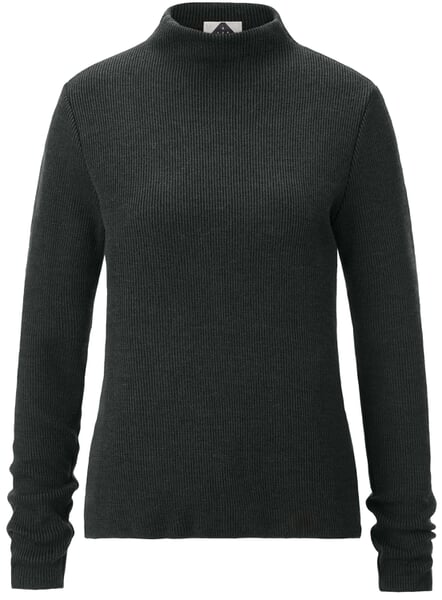 Jersey de punto de mujer de manga larga Oliva