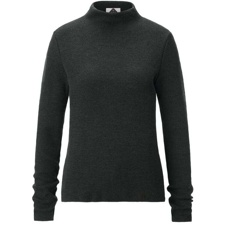 Pull-over en maille pour femme à manches longues, Olive