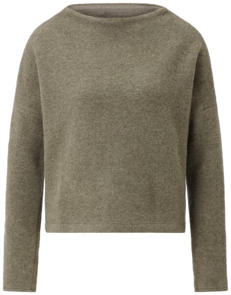 Damen-Strickpullover Hellgrün