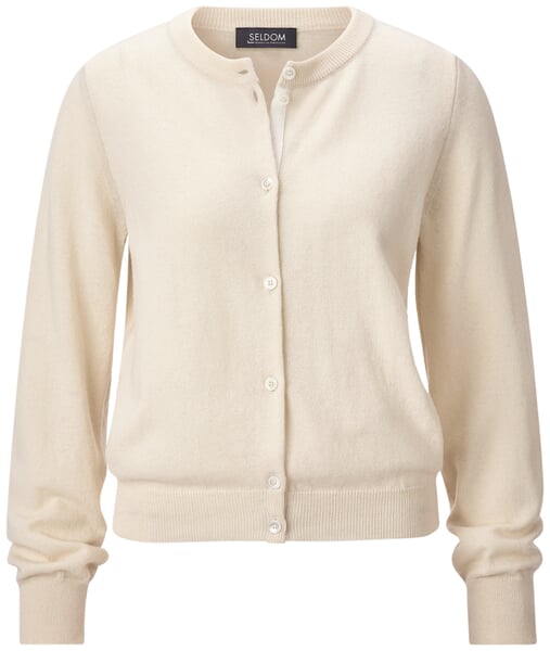Damen-Strickjacke Creme