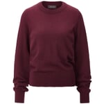 Damen-Strickpullover Weinrot