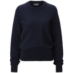 Damen-Strickpullover Dunkelblau