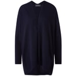 Cardigan da donna in lana merino Navy