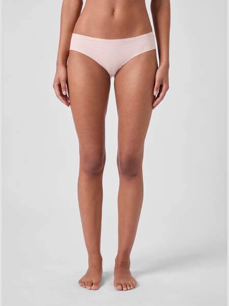 Damenslip Clean Cut Rosé, Tragebild