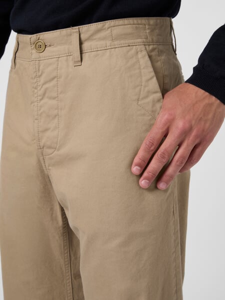 Pantalons chino pour homme Beige, vue détaillée