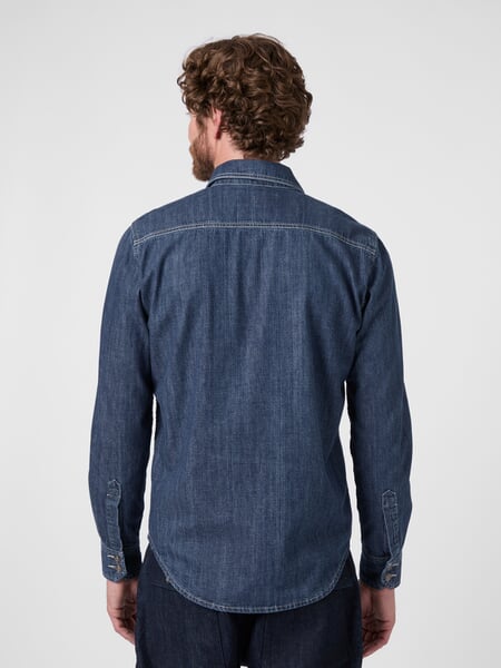Overshirt da uomo Denim, Tragebild