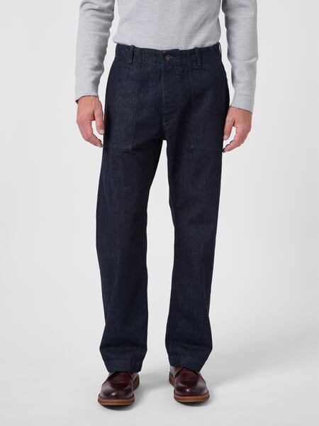 Herrenjeans Fatigue Denim, Tragebild