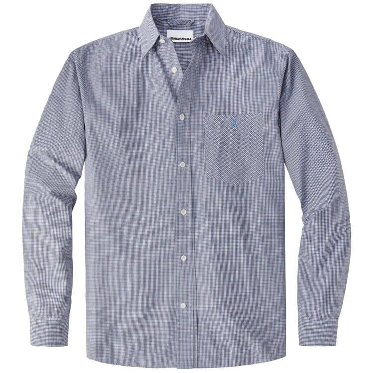 Camisa de cuadros para hombre de popelín