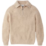 Pull-over pour homme en coton et laine Naturel