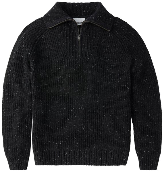 Men’s Troyer Cotton-Wool Black