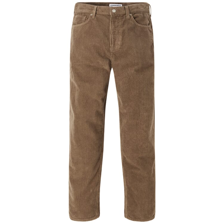 Pantalon en velours côtelé pour homme, Cognac